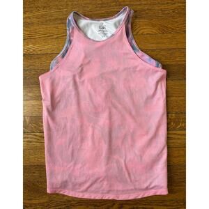 Athleta Girl Perfect Pair Pink Tank Top Size 14